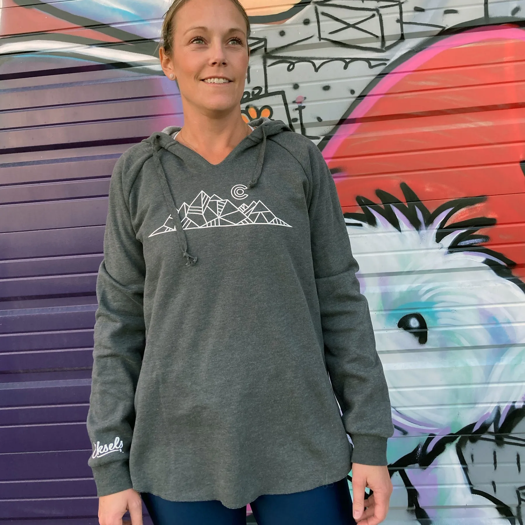 Women's Geometric Colorado Hoodie