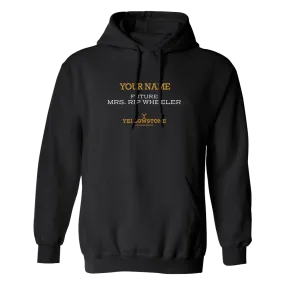 Yellowstone Future Mrs. Rip Wheeler Personalized Fleece Hooded Sweatshirt